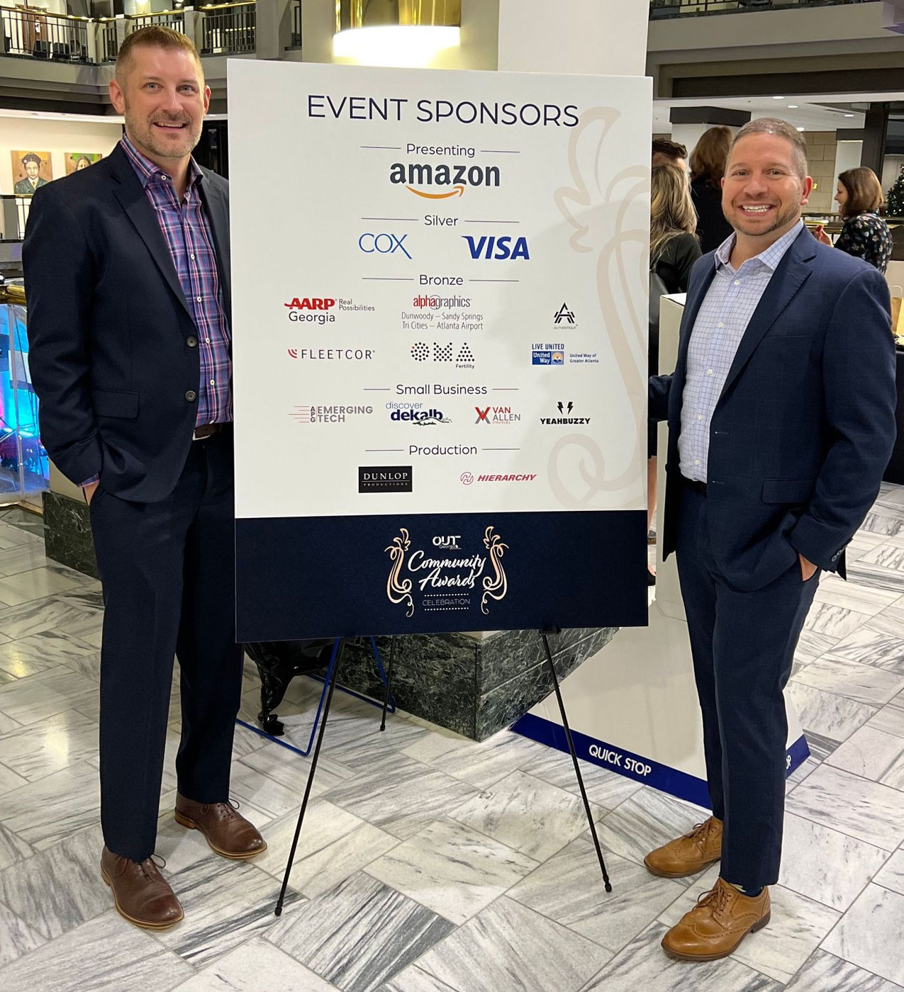 APG founders at an industry event