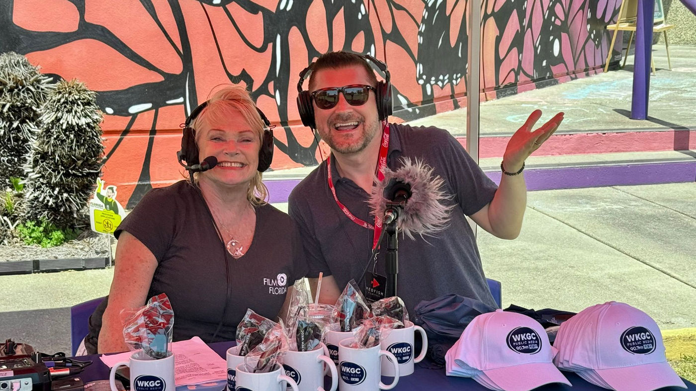 APG team members at a community event