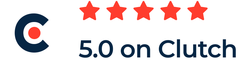 5.0 rating on Clutch